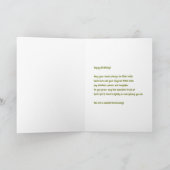 Une carte d'anniversaire fructueuse (Intérieur)