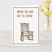 une carte d'anniversaire légèrement sarcastique (Fleur jaune)