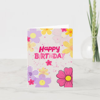 Une carte d'anniversaire pour réchauffer le cœur d