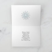 Une carte d'anniversaire tranquille (Intérieur)