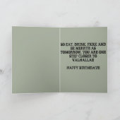 UNE CARTE D'ANNIVERSAIRE VIKING ! ! ! (Intérieur)