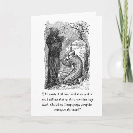 Une carte de A Christmas Carol (Devant)