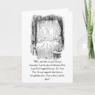 Une carte de A Christmas Carol