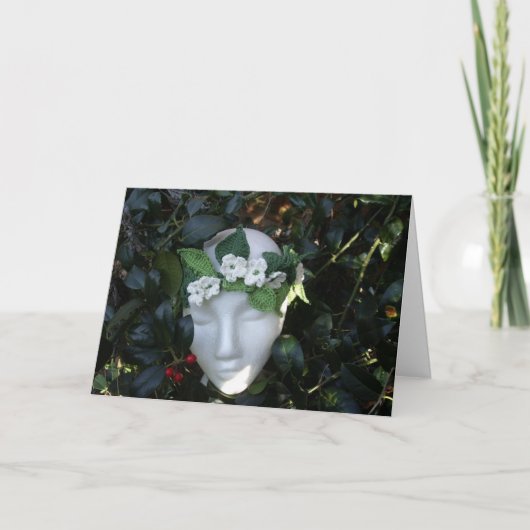 Une carte de bélier à la gloire de Maiden (Devant)