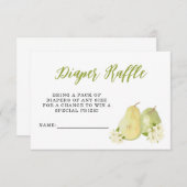 Une Carte De Boîtier À Raffle Petit Papier Doux (Devant / Derrière)