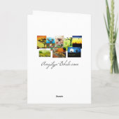 Une carte de chat noir de Valentine d'amour par (Dos)