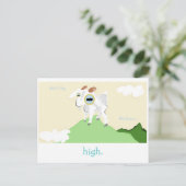 Une Carte De Chèvre Très Mince. (Debout devant)