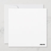 Une carte de chien adorable (Dos)