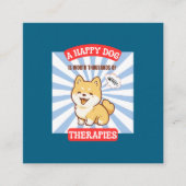 Une carte de chien adorable (Devant)