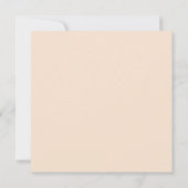 Une carte de fleurs pour dire merci (Dos)