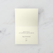 Une carte de hérisson de la Saint-Valentin (Intérieur)