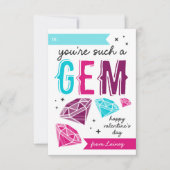 Une Carte De Jour Valentines De Salle De Classe Ge (Devant)