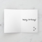 Une carte de joyeux anniversaire (Intérieur)