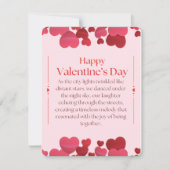 Une carte de la Saint-Valentin sincère (Devant)