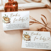 Une carte de livres pour bébé 'Un bébé est en trai