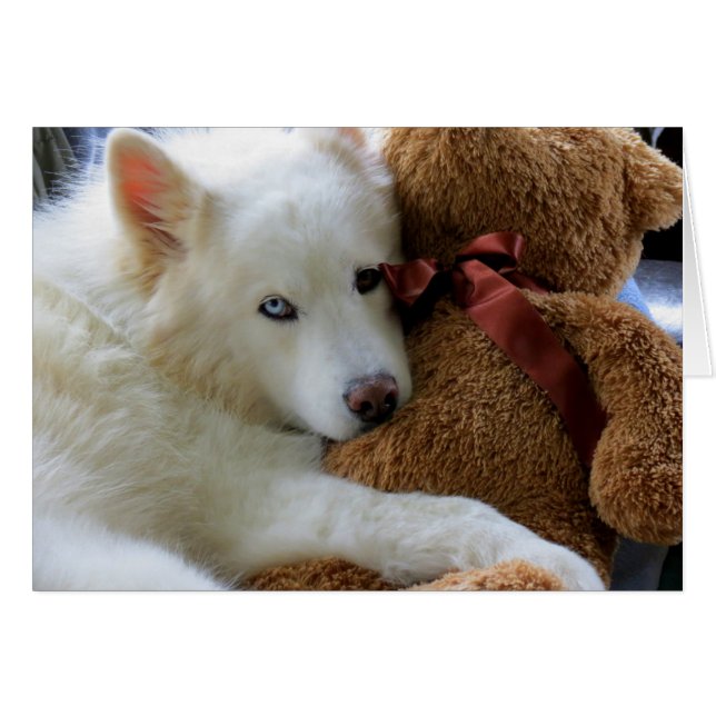 Une carte de Meeka - étreintes ! (Devant horizontal)