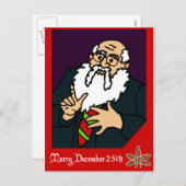 Une carte de Noël athée (Devant / Derrière)