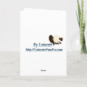 Une carte de Noël en Carlin d'or (Dos)