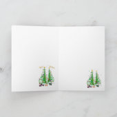 Une carte de Noël en Carlin d'or (Intérieur)