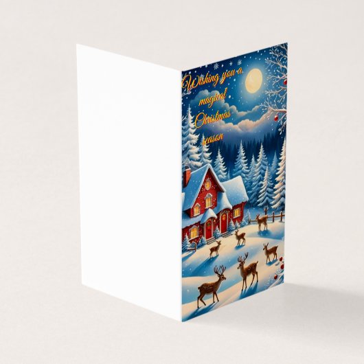 Une carte de Noël fantaisiste (Outside)