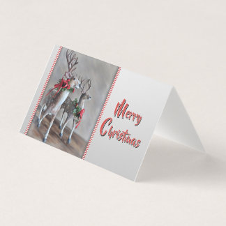 Une carte de Noël lumineuse et joyeuse