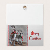 Une carte de Noël lumineuse et joyeuse (Outside Unfolded)