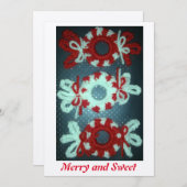 Une carte de Noël pour quelqu'un de spécial. (Devant / Derrière)