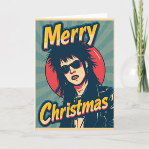 Une carte de Noël punk