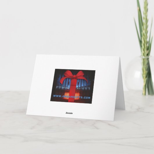 Une carte de Noël silencieuse de nuit (Dos)