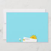 Une carte de note (Dos)