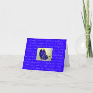 Une carte de note d'écriture sainte d'ami fidèle…