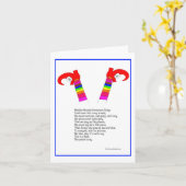 Une carte de note Mah Jongg pour un récit de prude (Fleur jaune)