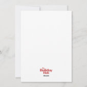Une carte de Pâques pour aimer un petit lapin (Dos)