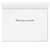 Une carte de remerciement pour un pont de passage (Intérieur Horizontal (Bas))