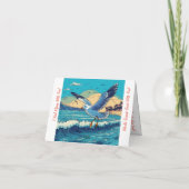 Une Carte de remerciements pour le voyage ensemble (Dos)