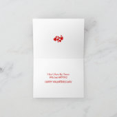 Une carte de Saint-Valentin d'affaire de souris (Intérieur)