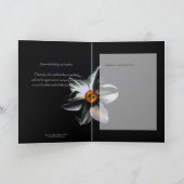 Une carte de sympathie merveilleuse de dame et de (Intérieur)