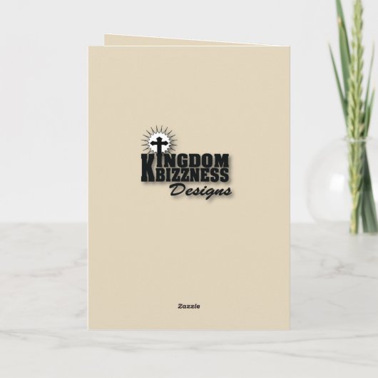 Une carte de sympathie pour un conjoint en deuil. (Dos)