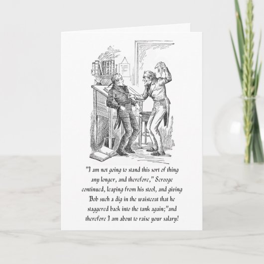 Une carte de Un chant de Noël (Devant)