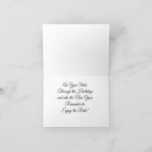 Une carte de vacances Cool Yule (Intérieur)