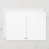 Une carte de vacances d'un ours polaire blanc dans (Dos)