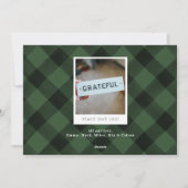 Une carte de vacances photo un peu coquine et beau (Dos)