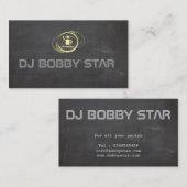 Une carte de visite pour l'or personnel (Devant / Derrière)