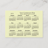 Une carte de visite professionnelle de visite (Dos)