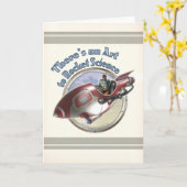 Une carte de voeux Art to Rocket Science (Fleur jaune)