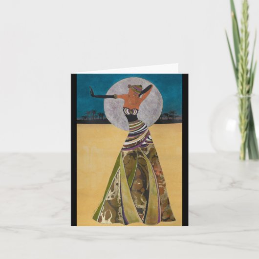 Une carte de voeux Carbbean Moment (Devant)