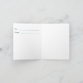 Une carte de voeux Carbbean Moment (Intérieur)