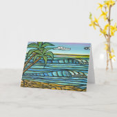 Une carte de voeux de jour parfaite (Fleur jaune)