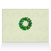 Une carte de voeux de Noël avec vos mots (Intérieur Horizontal (Haut))