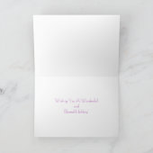 Une carte de vœux de Pâques bénie (Intérieur)